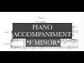 Nina G B Pergolesi F Minor Piano Accompaniment Karaoke mp3