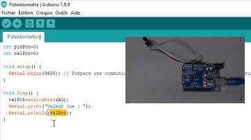 Episode 6 : utiliser une entrée analogique sur le micro-controleur arduino