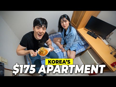 Tiny $175 Apartment in Korea That Gives You Food