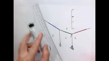 Graphic statics. Cable Structures. Part 3.