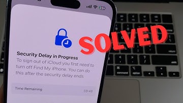How to Turn OFF Security Delay in Progress in iPhone (iOS 26)