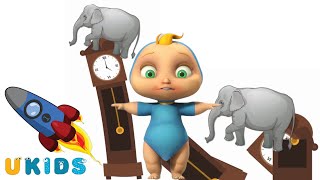 Hickory Dickory Dock (CoComelon ) Animated Nursery Rhyme - Learn Amazing Songs For Children