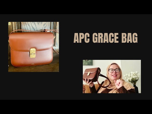 A.P.C. GRACE SMALL BAG FULL REVIEW + HOW TO STYLE! Better than Celine Box  Bag? 😍 