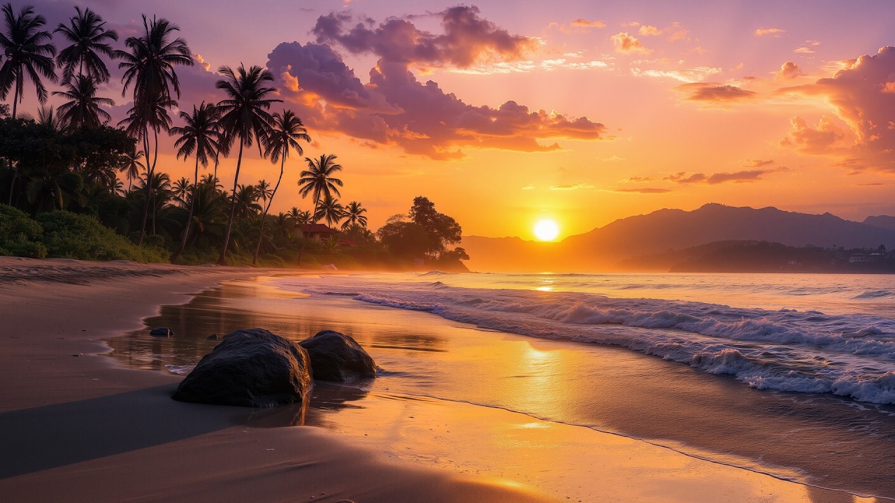 Chillout Tropical House | Paradise Beach Sunset Playlist – Deep House Grooves & Feeling Good