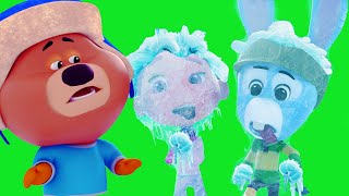 cold ice cream potty time snowman trouble balloon fun surprise