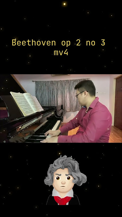 Beethoven op 2 no 3 mv4 #piano #classical #sonata