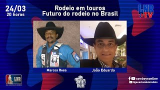 Programa LNR TV 24/03/2021 - Rodeio em touros e o futuro do rodeio no Brasil