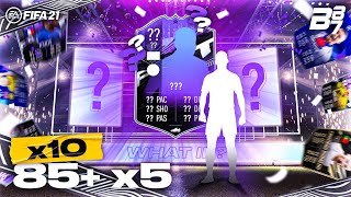 X10 85+ x5 UPGRADE PACKS! | FIFA 21 ULTIMATE TEAM