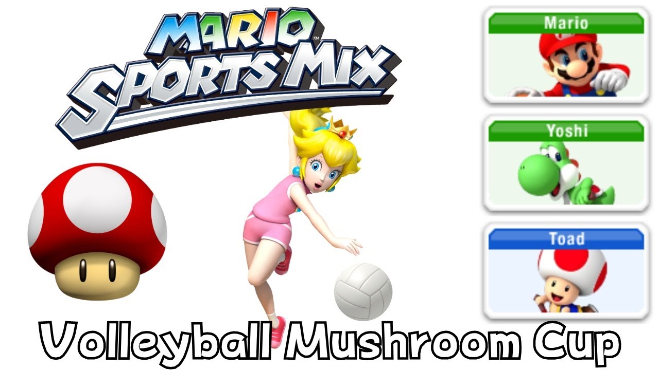Mario Sport Mix - Volleyball - Mushroom Cup