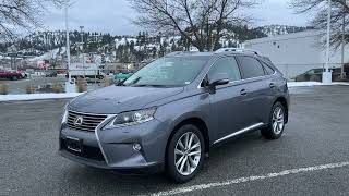 Gray 2015 Lexus RX 350 Sportdesign Review Kelowna BC - Kelowna Toyota