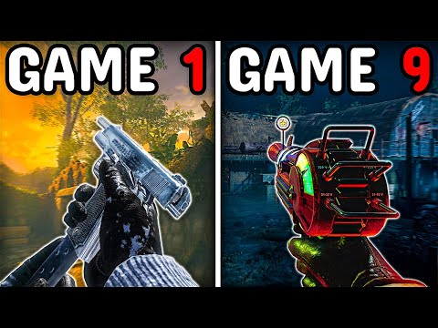 EVERY Zombies Game - Starting Room Challenge (WaW to Vanguard)