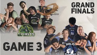 Solid Pushers vs Idle Spirits Game 3 (Bo3) | Lupon Civil War Season 3 Finals screenshot 3