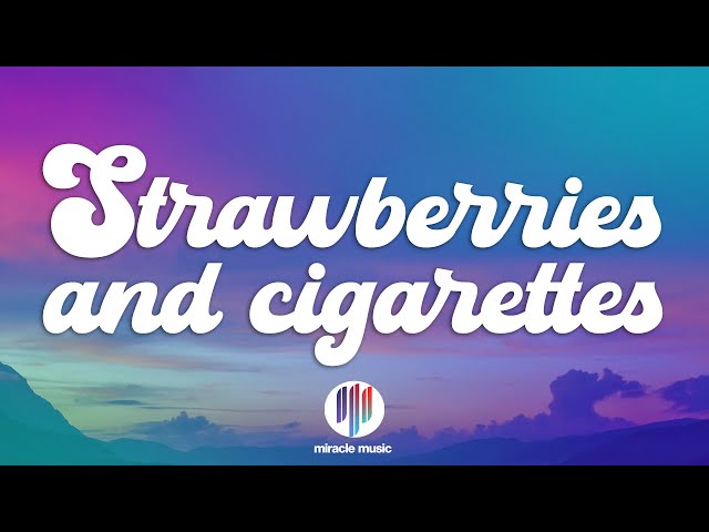 Troye Sivan - Strawberries & Cigarettes (Lyrics) class=