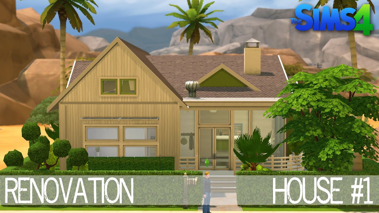 The Sims 4 - Speed Build Renovation - House #1 - YouTube