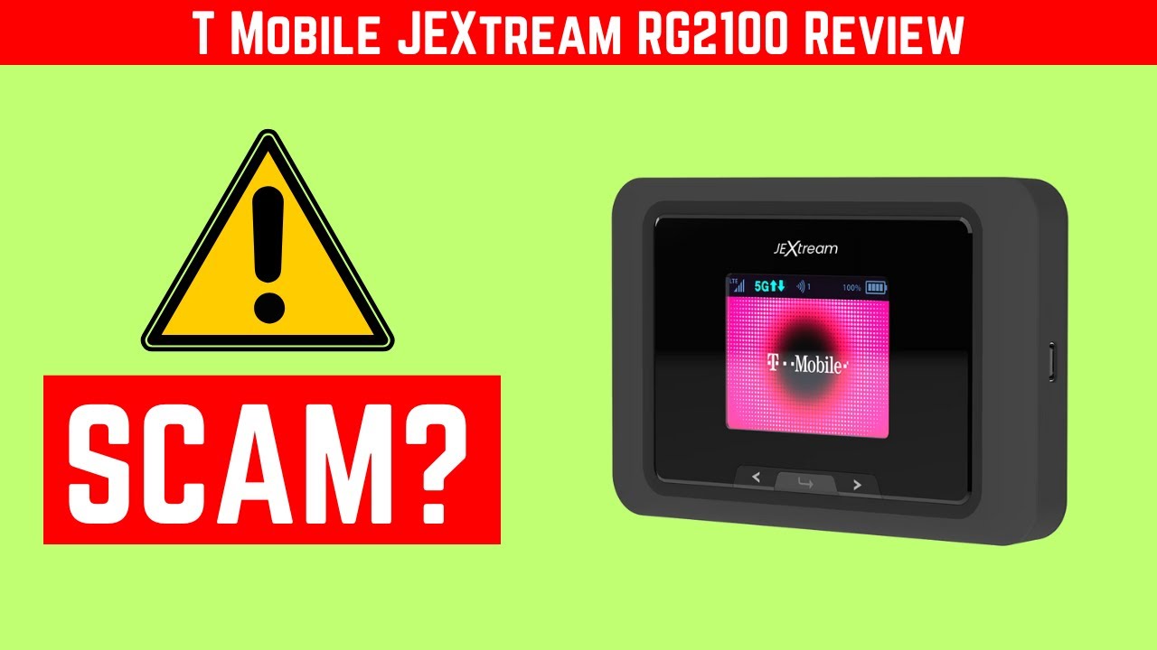 T Mobile JEXtream RG2100 Review 2025 – Better Than a Hotspot? - YouTube
