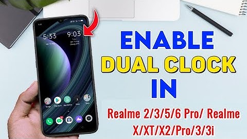 Realme New Clock Update | Enable Dual Clock | New Features | New Modes | Enable Dual Clock Realme😃