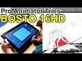 Pro Animator Tries BOSTO 16HD Pen Display!