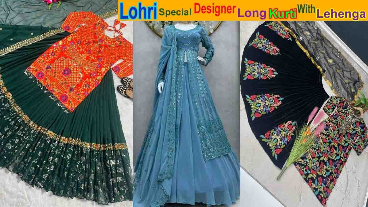 Share more than 152 lehenga long kurti design best