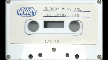 BLOODY MESS and the SKABS  EMPTY radio ad WWCT 1992