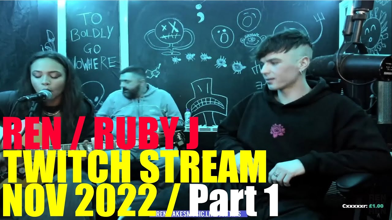Ruby J Ren And Ruby J - 'The Game (Ruby original)' - Twitch Stream - Nov 2022 ...