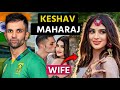 South african player keshav maharajs wife lerisha  keshav maharaj family 