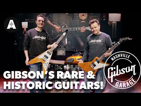 Rare And Historic Gibson Guitars! | Visiting The Gibson Garage Vault!