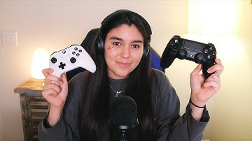 ASMR controller sounds (buttons, tapping, whispered) ⋆