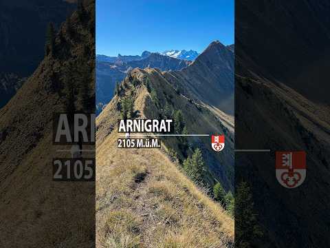 The best hikes in Switzerland: ARNIGRAT #cinematic