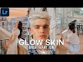 Glow Skin Preset - Lightroom Mobile Skin Tone Friendly Preset - Free Dng