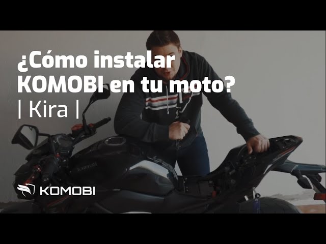 Cómo instalar KOMOBI en tu moto paso a paso 