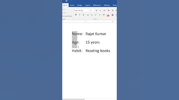 How to select vertical text in word #youtubeshorts #shortvideos #shortfeed