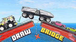 What vehicle in BeamNG Drive be able to cross the open drawbridge? #2
