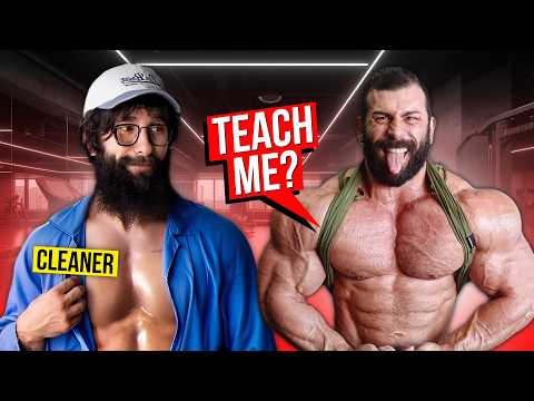 Cleaner DESTROYS bodybuilder’s Ego in 10 Seconds 😳  Anatoly GYM PRANK