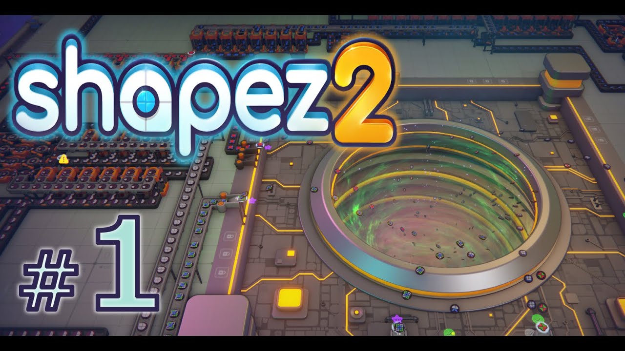 工場シミュ紹介 - Shapez2編】Part1 - ストレスフリーな図形工場勤務