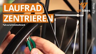 Du hast einen Achter im Rad? 😖🔧🚲 So zentrierst du OHNE teuren Zentrierständer!