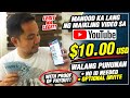 KUMITA NG $10(P500) SA PANONOOD LANG NG SHORT VIDEO SA YOUTUBE. TRENDING APP! LEGIT PROOF OF PAYOUT!