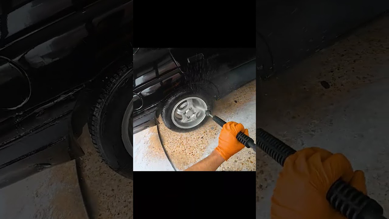 Professional Car Exterior Washing Process