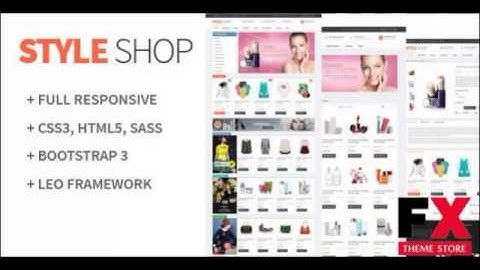 Preview Leo StyleShop Prestashop Theme TFx PrestaShop