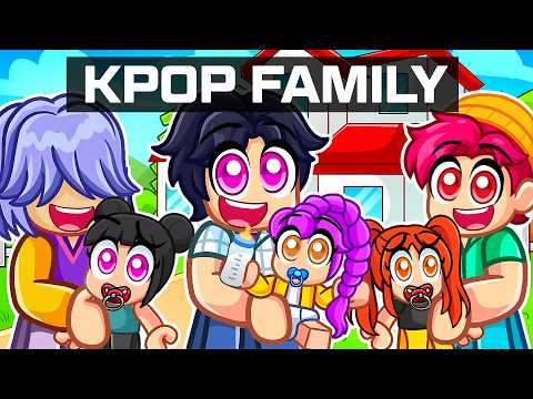 BABY HUNTRIX Found a FAMILY… SAJA BOYS?! in Roblox