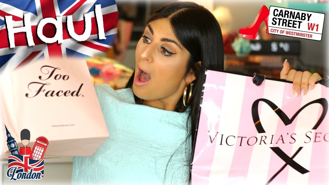 🇬🇧HAUL LONDON: Victoria's Secret, TOOFACED, BOOTS ( mon copain fait mon shopping)