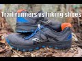 Trail Runners vs Hiking Shoes (Saucony)