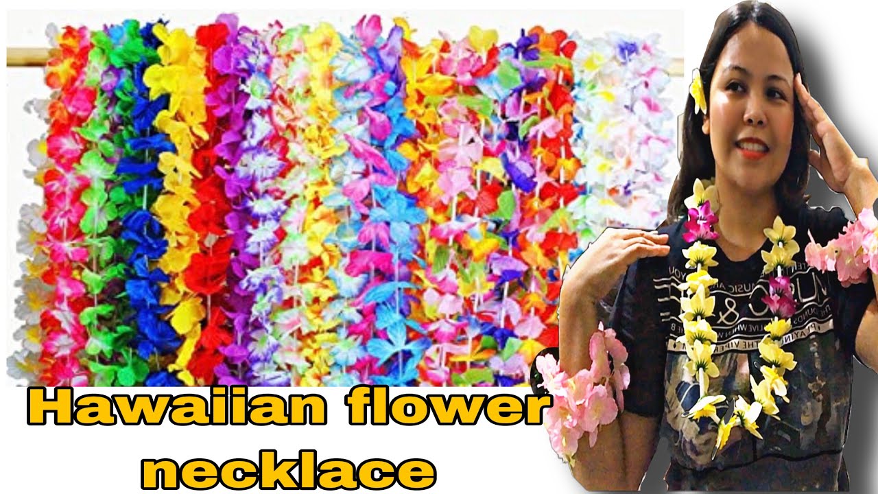 Hawaiian Hula Supplies Flower Lei [Plumeria] – Halehawaiian