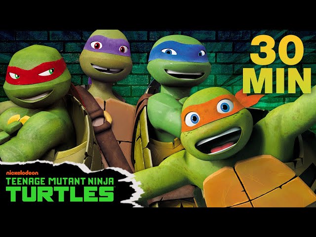 30 MINUTES of the BEST TMNT Moments Ever! 🐢 | Teenage Mutant Ninja Turtles class=