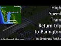 High Speed Train Return Trip to Barington in Simutrans High Speed Train Return Trip to Barington in Simutrans