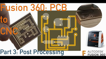 Fusion 360 PCB to CNC Milling Part 3: Setting up the Post Processes for isolation cutting.