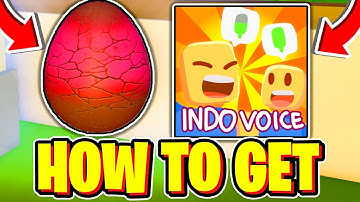 How To FIND EGG LOCATION In INDO VOICE! (THE HATCH EVENT) Roblox