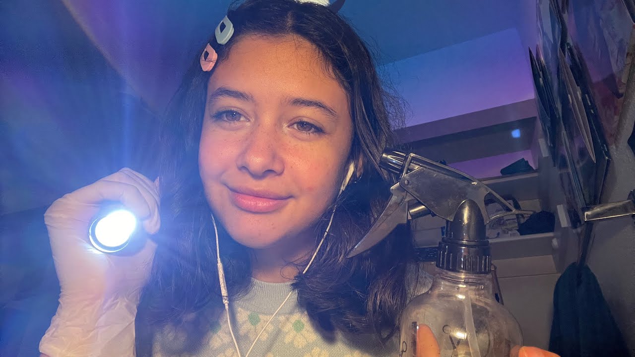 ASMR Scalp Examination