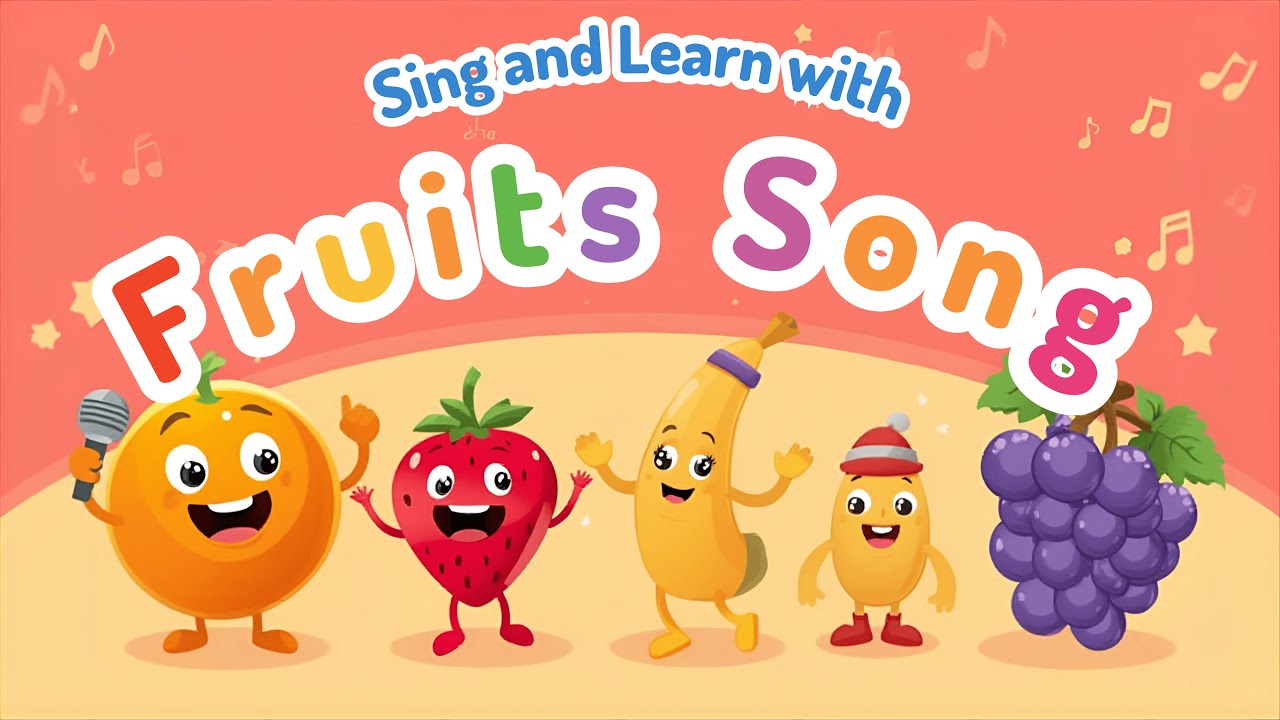 🍎🎵 What Fruit Is That? | Fun Fruits Song for Kids | Learn Fruit Names ...