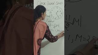 Short Trick II Clock Based Question II Angle between minute hand &amp; hour hand II Basic Mathematics