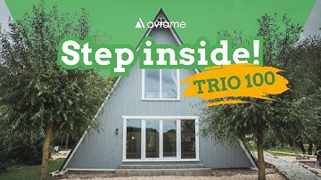 A-frame House Tour | Avrame TRIO 100 Walkthrough in Germany